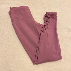Purple small Old Navy Active workout leggings